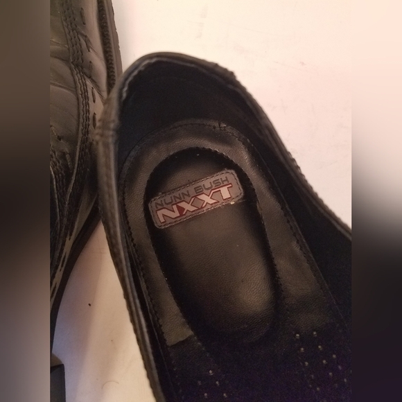 Nunn Bush NXXT Men's Slip on Dress Shoes Size 12 Leather Upper Black - Picture 5 of 16